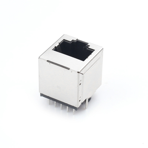 HAXN 524T 이더넷 커넥터 1*1 100/1000BT W/O EMI 탭 W/O LED 및 EMI 탭이없는 LED RJ45-ICM - Product Image 3