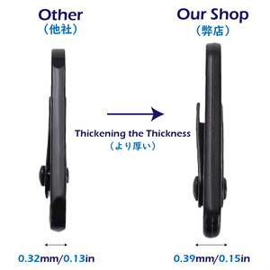 31.5mm dây đeo màu đen Clasp Sling Clip Keychain Snap móc <span class=keywords><strong>Carabiner</strong></span> Sling HK Clip mùa xuân cổng Snap olecranon móc - Product Image 6