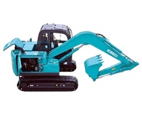 Les excavatrices d'occasion Kobelco SK70 à haute efficacité et transmission hydraulique se vendent bien en Libye