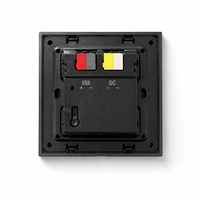 Interrupteur mural intelligent à bouton-poussoir GTD 24A KNX 20-30V, norme britannique, 6 boutons, pour hôtel/maison/bureau