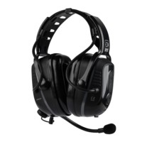 RLN6491A XBT Headset Bluetooth Tugas Berat dengan Headband, Kompatibel dengan Radio Dua Arah Seri XPR6000 XPR7000 SL7000