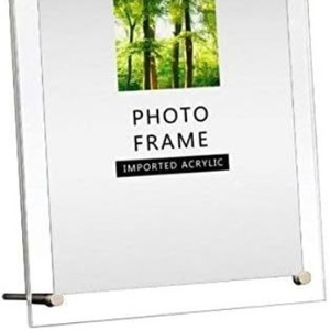 Precio de fábrica, tarjeta de mesa acrílica transparente, marco de fotos, soporte de uñas publicitario, montaje desmontable, procesamiento personalizado - Product Image 2