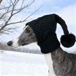 Bandana tricotée en acrylique rouge uni pour chien, idéale pour l'hiver, pour petits animaux, lévrier <span class=keywords><strong>italien</strong></span>, <span class=keywords><strong>whippet</strong></span> - Collection Noël - Product Image 4