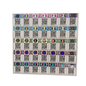 Tùy chỉnh 3D Holographic nhãn dán an ninh chống giả ba chiều <span class=keywords><strong>QR</strong></span> mã <span class=keywords><strong>sticker</strong></span> với an ninh xác minh hệ thống - Product Image 6