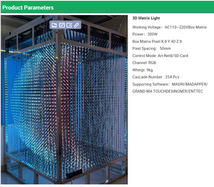 Stage <strong>Light</strong> Show <strong>Led</strong> Matrix Stage <strong>Light</strong> DMX Volumetric Screen Club Disco Ceilling <strong>Lights</strong> - Product Image 5