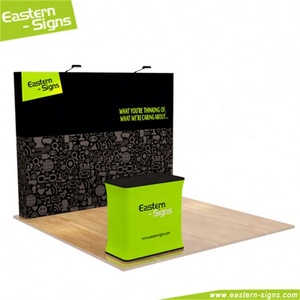 De gama <span class=keywords><strong>alta</strong></span> de aluminio, tela de tensión exposición comercio mostrar de cabinas de pantalla - Product Image 6