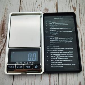 Minibáscula electrónica de acero inoxidable para DS-16, balanza de bolsillo con pantalla LCD, Mini Escala de oro, 0,01g, Digital para joyería de diamante - Product Image 3