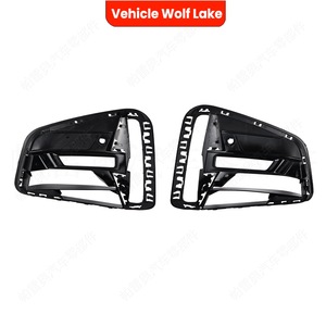 Marco embellecedor de rejilla inferior para faro antiniebla delantero BMW G22 2012-2016, material ABS, fijación con tornillos - Product Image 4