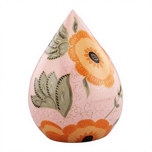 Pink Fish Shape <b>Pet</b> <b>Keepsake</b> Tear Drop Cremation Urn With Customizable Design For <b>Ashes</b> Storage Container Drop Urn - Product Image 3