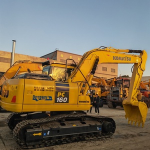 Excavadora Usada Komatsu PC160-7 de 16 Toneladas, Multifuncional, de Segunda Mano, Komatsu PC160-7 PC160LC-8 PC160-10 - Product Image 1