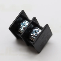 Alta calidad 8,25mm paso negro 3,8mm 5,0mm 5,08mm 7,62mm 9,5mm bloques de terminales macho recto conector rápido Pcb bloque de terminales