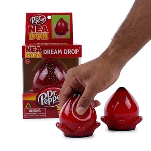 Nuevo NeaDoh, Juguete Antiestrés de Goma con Diseño de Gota de Agua Roja, Juguete de Descompresión para Adultos y Niños - Product Image 3