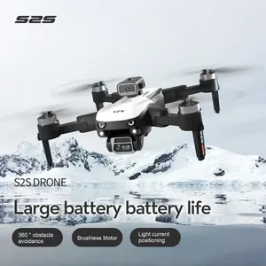 Nuevo S2S para <span class=keywords><strong>Bros</strong></span> 8K, Cámara Dual Profesional de Alta Definición, Sin Escobillas, con Evitación de Obstáculos, Fotografía Aérea Plegable - Product Image 6
