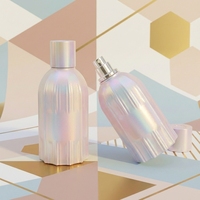 Flacon de parfum personnalisé 100 ml, design moderne en verre avec capuchon magnétique en plastique de qualité supérieure, fournisseur Anding.