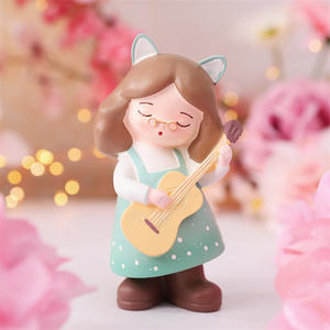 Adornos Hechos a Mano Creativos <span class=keywords><strong>de</strong></span> Violín, Guitarra y Grupo <span class=keywords><strong>de</strong></span> Chicas Cantantes, Decoración para Sala <span class=keywords><strong>de</strong></span> Estar, Hogar, Escritorio, Regalos para Estudiantes - Product Image 2