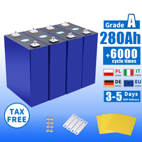 3.2V 280Ah Lifepo4 Lithium Ion Prismatique Lifepo4 205ah 230ah 3.2v LFP Lithium-ion Lifep4 Cellules de batterie batterie de stockage d'énergie
