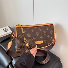 Nouveau Sac à Main Mahjong « Old Flower » 2026 Haut de Gamme pour Femme – Sac Fourre-Tout Élégant et Polyvalent avec Chaîne, Porté Épaule ou Croisé, en PU - Product Image 2