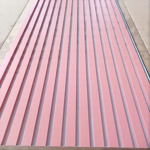 Panneau d'acupression personnalisé en usine Panneaux de bois rainurés en bois panneau d'acupression intérieur de décoration murale - Product Image 1