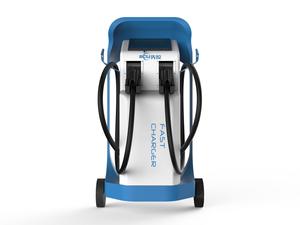 Chargeur de voiture électrique au sol 60 kW, charge rapide CC pour voiture électrique et fourgonnette - Product Image 2