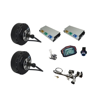 มอเตอร์ QS APT96600 คอนโทรลเลอร์ 50H V3 มอเตอร์ฮับไร้แปรงถ่าน 120 กม./ชม. ดิสก์เบรก QS273 1 ต่อ 2 สภาพใหม่ - Product Image 4