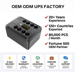 <span class=keywords><strong>Onduleur</strong></span> UPS interactif de ligne 850W 120V 230V alimentation UPS à découpage <span class=keywords><strong>pour</strong></span> ordinateur de routeur Wifi - Product Image 1