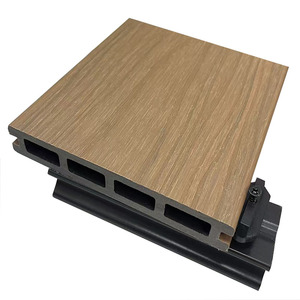Plancher composite en <span class=keywords><strong>bois</strong></span>-plastique 3D à relief profond, plancher composite WPC, lames de terrasse extérieures - Product Image 4