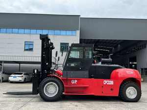 Carretilla elevadora diésel de servicio pesado 25T, contrapeso de 25000kg, especialista en componentes de dirección y turbina eólica de 4 ruedas - Product Image 4