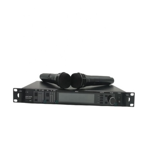 Microfono Lavalier Wireless AD4D Ksm8, Doppio Canale UHF, Cancellazione del Rumore Digitale, Portatile in Metallo per Musica dal Vivo - Product Image 4