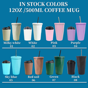 ZY 500ml Vacuum Insulated 12oz Coffee <strong>Mug</strong> <strong>Pink</strong> Half Million <strong>pink</strong> <strong>Mug</strong> 12oz Coffee Khobar Tumbler Wide Bottom Coffee <strong>Travel</strong> <strong>Mug</strong> - Product Image 6