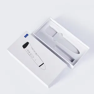 Boîte de papier d'emballage avec couvercle et dessus en carton rigide personnalisé pour la lecture de produits électroniques à stylo