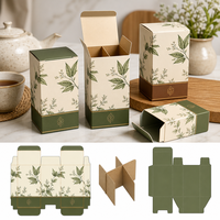 Boîte en carton pliable personnalisée pour flacon de soin de la peau, pot de crème avec panneaux en carton imprimés, carton de qualité supérieure