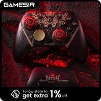 Control Inalámbrico GameSir G7 Pro 8K Edición Nioh 3 para FPS y Esports, con Control de Movimiento, Gatillos Hall y TMR Strick Gen2 para Switch 2