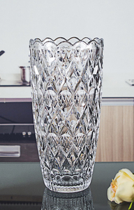 9051VSb Recién llegado jarrón de cristal alto Decoración del hogar Sala de estar moderna jarrón de cristal - Product Image 5