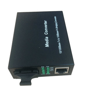 OEM ODM Media Converter Rack Mount100Mbps Dual Fiber Single <strong>Mode</strong> 60km - Product Image 5