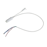 Câble arrière PoE 48 à 12V isolé de la caméra Câble arrière CCTV étanche Prend en charge l'alimentation CC POE Plus pour caméra CCTV