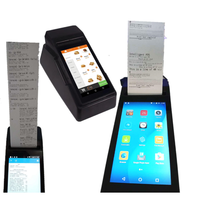Peripage — imprimante thermique portable Android 6.0, 80mm, écran tactile intelligent, sans fil, avec PDA, scanner de codes barres,