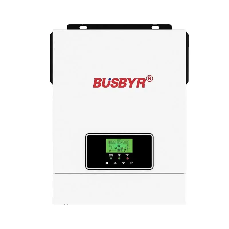 Bubyr inverter off-grid tenaga surya, inverter gelombang sinus murni perlindungan penuh 1600w 3000w 12v 24v input 230vac MPPT 1,6kw 3kw