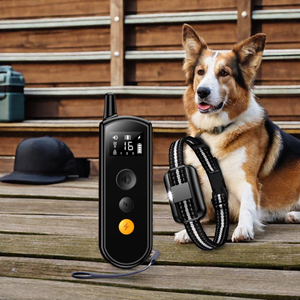 <span class=keywords><strong>Collar</strong></span> de Adiestramiento para Perros Recargable, Resistente al Agua IPX8, con Control Remoto, Alcance de 600 Metros, <span class=keywords><strong>Collar</strong></span> Antiladridos Eléctrico Hecho de Plástico Resistente - Product Image 1