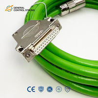 Câble d'encodeur, faisceau de câbles servo, fil de signal doublement blindé, compatible avec le système de commande Siemens, prend en charge la personnalisation