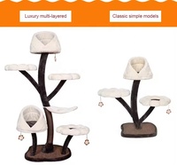Kinghon - Structure d'escalade pour chat, grand nid pour chat, intégré, quatre saisons, universel, super grand espace, griffoir pour chat