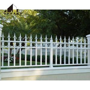 Trang Trí Hiện Đại Giá Rẻ Lan Can Đen Đúc Hàng Rào Phụ Kiện Bảo Vệ Thiết Kế Rèn Sắt Hàng Rào Panels Cho Vườn - Product Image 6