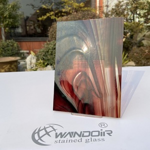 Jiangsu-Hoja de vidrio de 3mm D1A0, vidrio de pintura decorativa personalizable, Vitray,Copa,Bardak,Vitrail,Verre,Vitral - Product Image 2