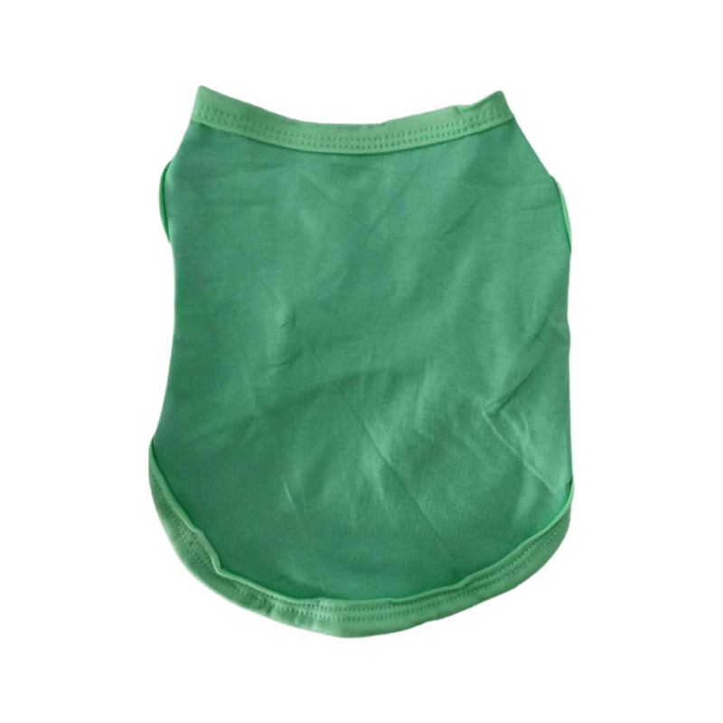 Gilet 100 % coton en vert gelée