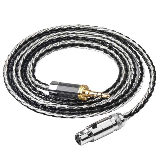 ATAUDIO HIFI Mini XLR Cable Jack 3.5mm/2.5mm/4.4mm/6.5mm/xlr to Mini Xlr 3 Pin Audio Cable PC/Headphone/Amplifiers/MP3/Players