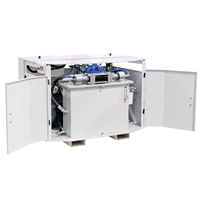 Pompe intensificatrice de jet d'eau haute pression industrielle 60K PSI avec moteur 413,7 MPa pour système de découpe CNC à jet d'eau