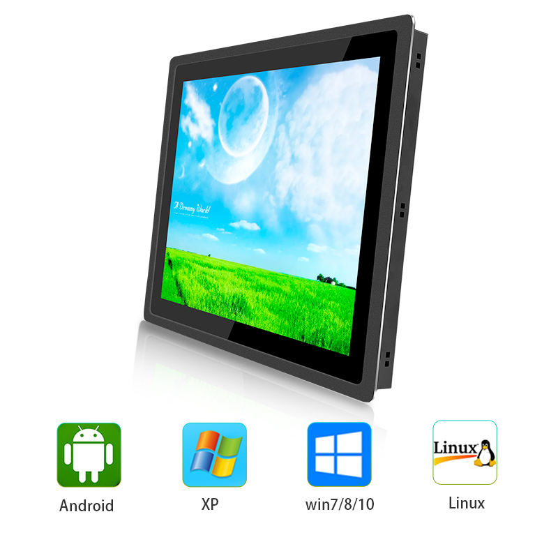 Intel All-in-One Industrial Computer Win10 IPS SSD VGA/USB/WiFi Quad Core I3/i5 DDR3 Touch Screen Panel PC