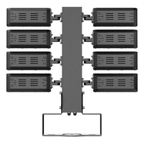 Aluminium 600W Smd Blanc Chaud Bâtiment Façade Tour Grue Théâtre Architecture Modulaire Led Projecteur Pour Haut Mât Éclairage