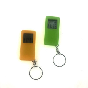 Mini Electronic Keychain <b>Clock</b> <b>LED</b> Display Plastic Rectangle Student Timer Civil Service Exam Gift With Printing Logo - Product Image 5