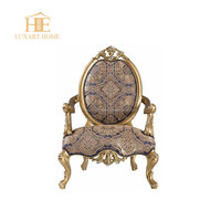 Chaises de salon en bois haut de gamme, meubles, chaises d'appoint de luxe, style antique