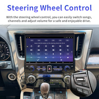 Navigation Gps stéréo de voiture 11.6 pouces Hd pour Toyota Alphard 30 série 15-21 Android Auto Carplay Bluetooth musique intégrée 4 caméras